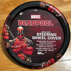 Deadpool Steering wheel cover